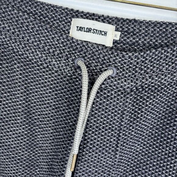 Taylor Stitch The Apres Pants Jogger Men’s XL Charcoal Sashiko Organic Cotton - Picture 5 of 11